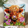 Yak-DIY Latch Hook Rug Pillowcase Kits 43*43cm tapestrymarket
