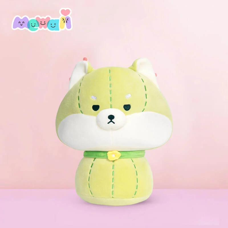 Mewaii® Mushroom Family Cactus Dog Kawaii Plush Pillow Squish Toy
