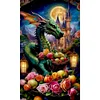 Dragon-Full Round Diamond Painting(30x50cm)