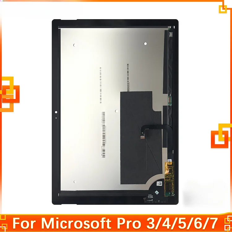 For Microsoft Surface Pro 3 Pro 4 Pro 5 Pro 6 Pro 7 With No Board  LCD Display Touch Screen Digitizer Panel Assembly Replacement
