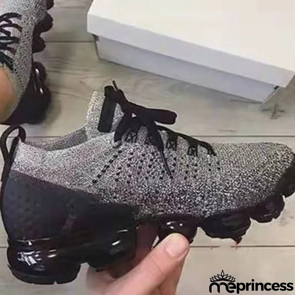 White Street Sportswear Split Joint Closed Sport Running Shoes