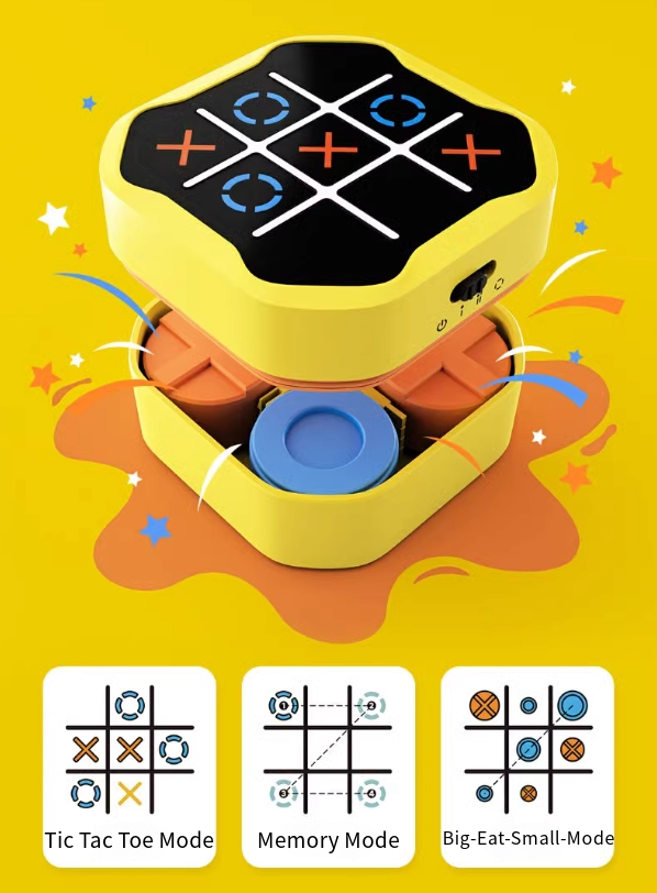 3-in-1 Super Tic-Tac-Toe