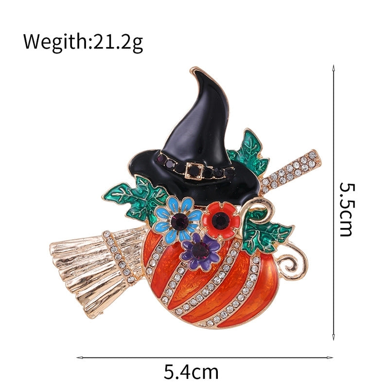 Minimalist Animal Animals Plating Bat Hat Unisex Brooches