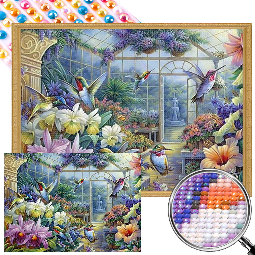 Diamond Painting Decorative Trays with Handle Coffee Table Tray