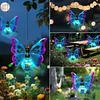LED Solar-Powered Hanging Animal Lights Waterproof Outdoor Solar Hanging Lantern Auto On/Off Creative Small Sculpture Lights for Garden Backyard Balcony Porch Decor