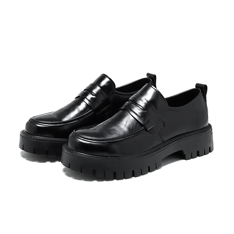 Colourp Colourp Shoes Men British Platform Casual Derby Shoes Business High End Wedding Low Top Martin 8127-R