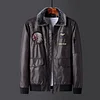 Men's cool fashion leather jacket