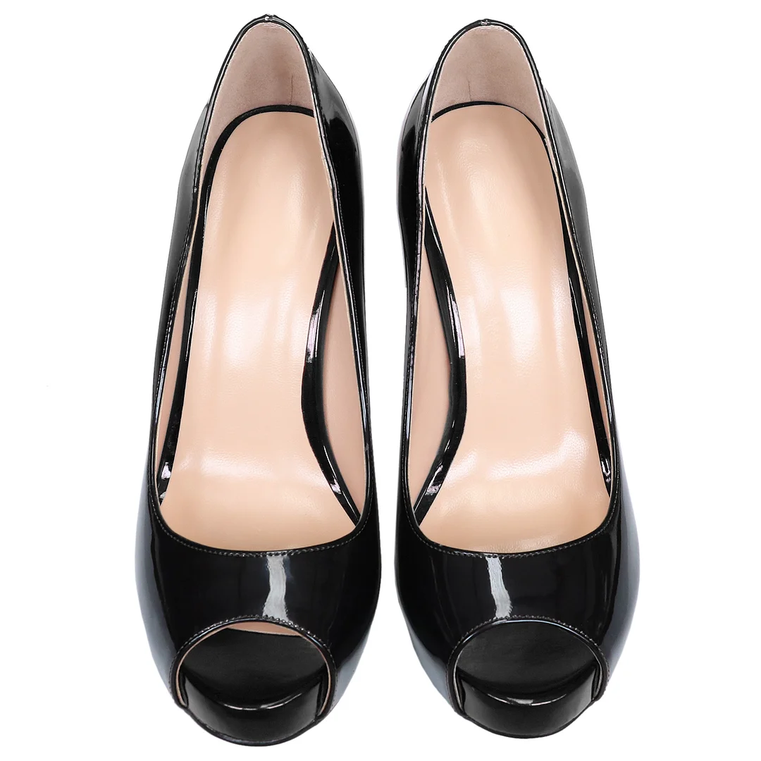 120mm Red Bottom Women's Platforms Heels Party Wedding Pumps-MERUMOTE