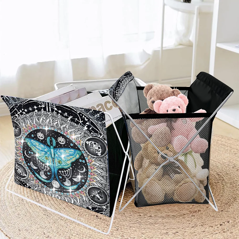 DIY Moth Special Shape Diamond Painting Storage Rack for Adults Kids