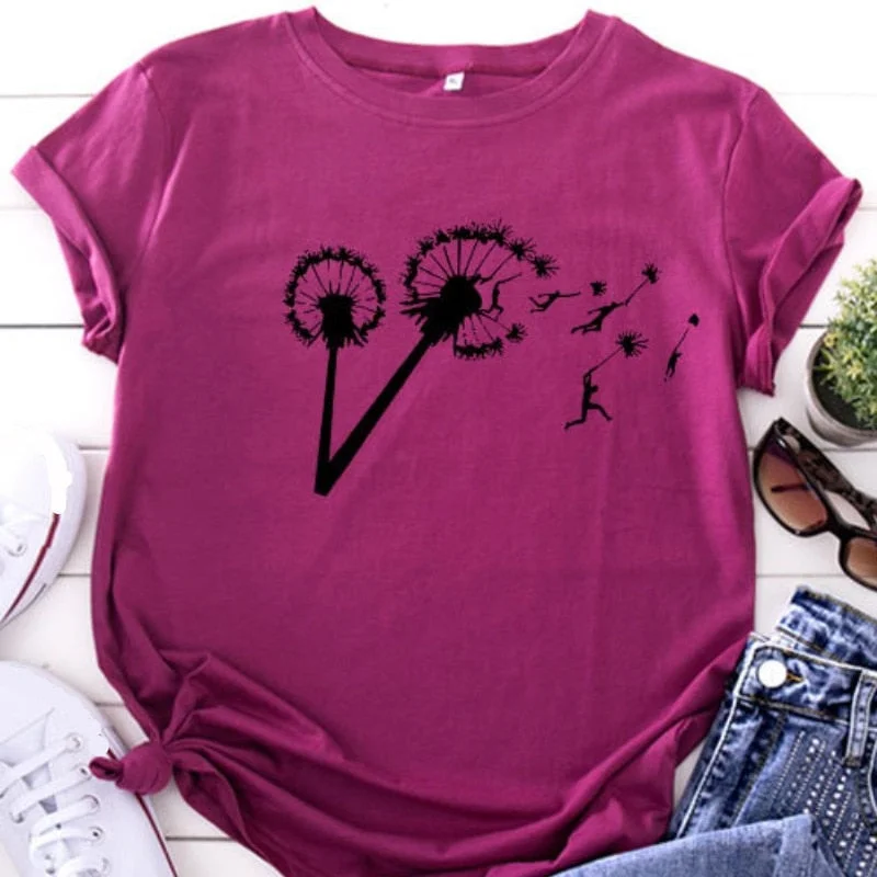 Heart Print Women Shirt Blouse Plus Size 2020 Casual Summer Short Sleeve Loose Shirt Ladies Streetwear Tops Blusa Clothing