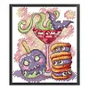 Halloween Desserts-14CT Stamped Cross Stitch 17*18cm/6.69*7.09in tapestrymarket