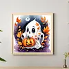 Cute Little Ghost-Full Round Diamond Painting 30*30CM