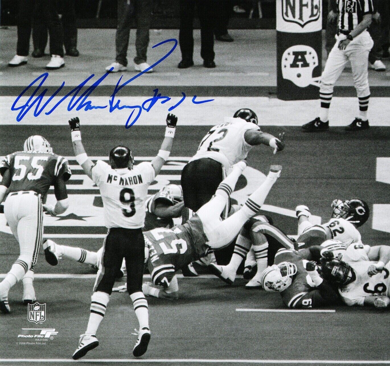 William Perry Autographed Signed 8x10 Photo Poster painting ( HOF Bears ) REPRINT