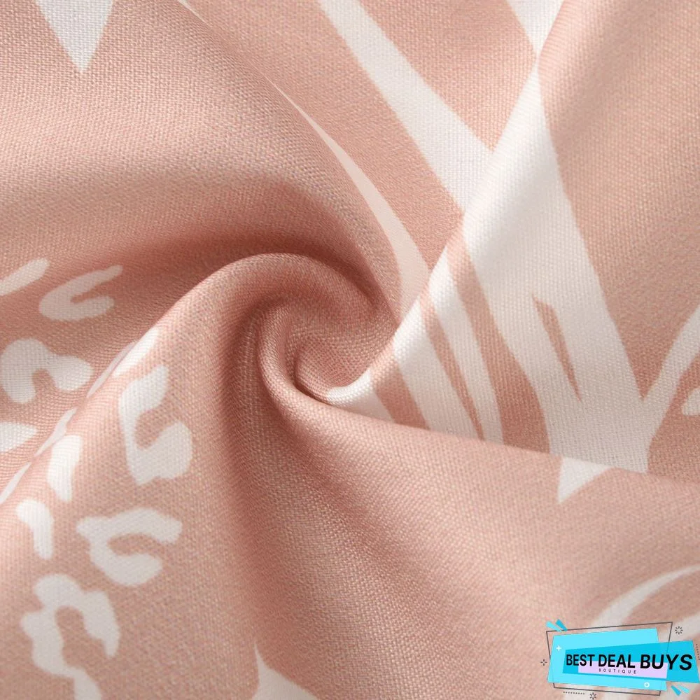 Best Selling European and American Women's Short Sleeve Printed Dress