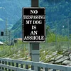 Dog Warning - Vintage Metal Signs(8*12Inch)