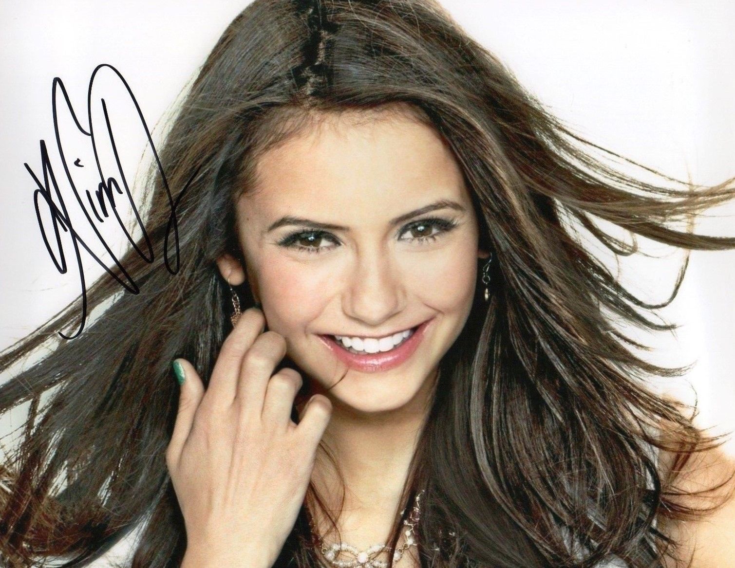 NINA DOBREV AUTOGRAPHED SIGNED A4 PP POSTER Photo Poster painting PRINT 7