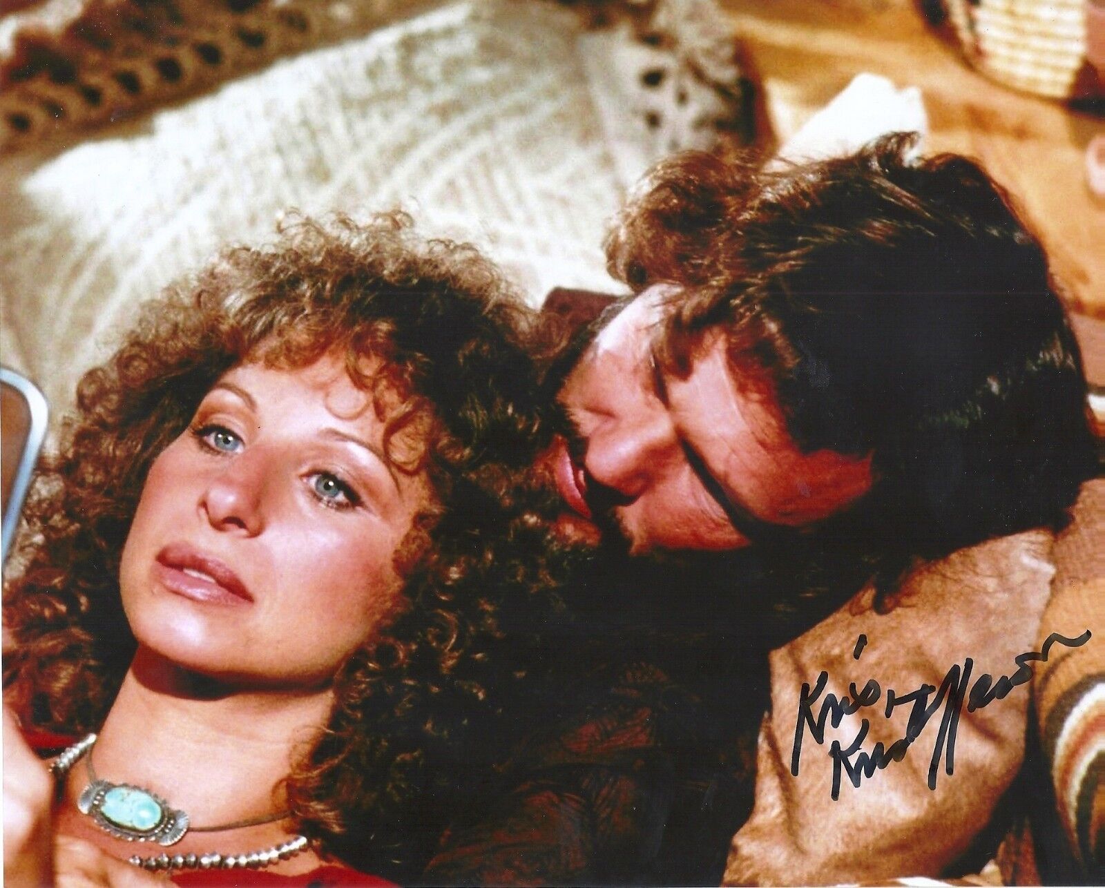 KRIS KRISTOFFERSON 'BLADE' WHISTLER SIGNED 8X10 PICTURE *COA 3