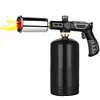 Outdoor BBQ High Temperature Flamethrower BBQ Flamethrower Cooking Kitchen Grilling Tools Adjustable Flamethrower Torch for Grilling Steak and Caramel Pudding, BBQ