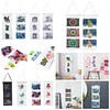 DIY Diamond Painting 3 Pockets Home Organizer Wall Door Hanging Storage Bag Kit