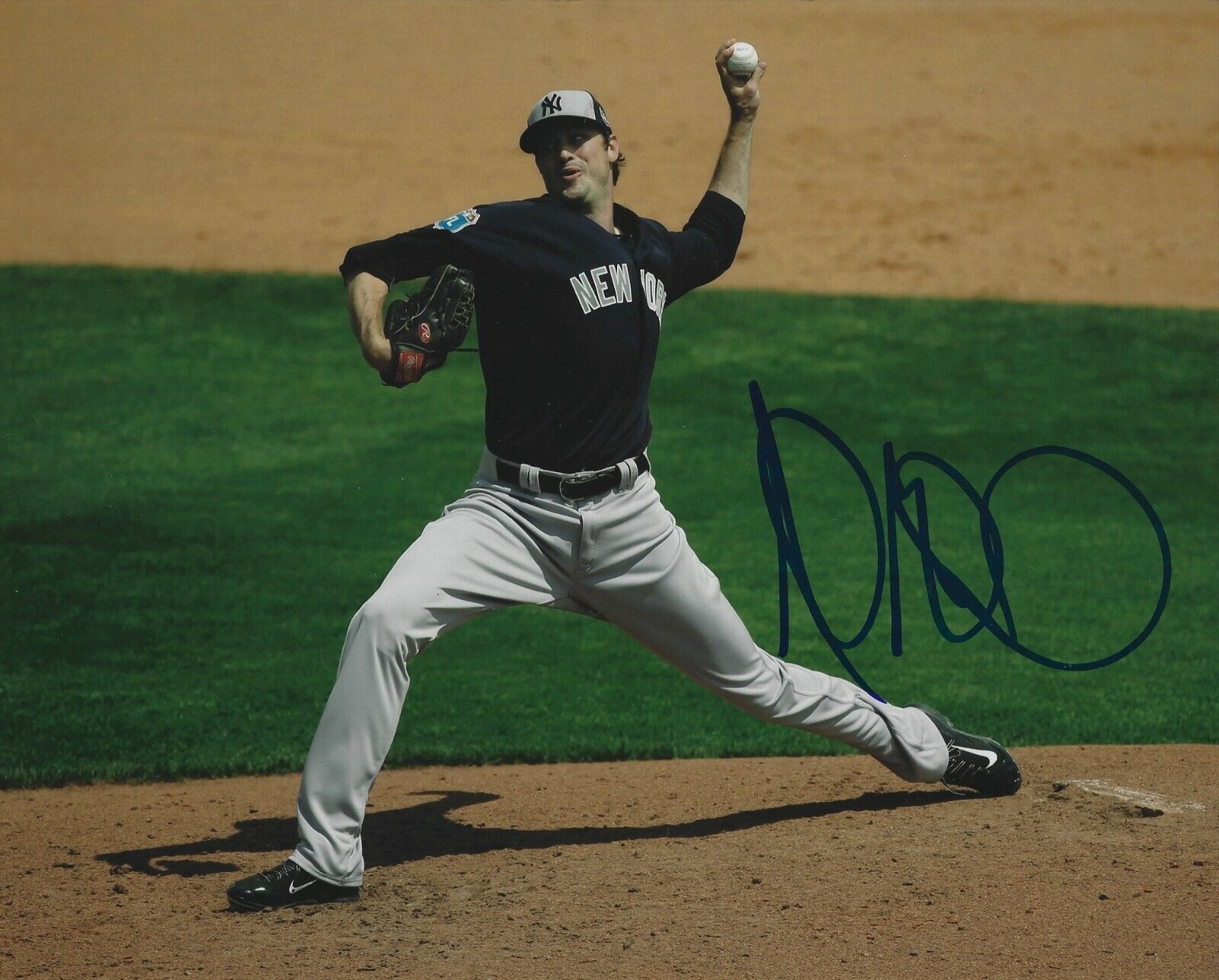 Autographed ANDREW MILLER New York Yankees 8x10 Photo Poster painting w/ COA