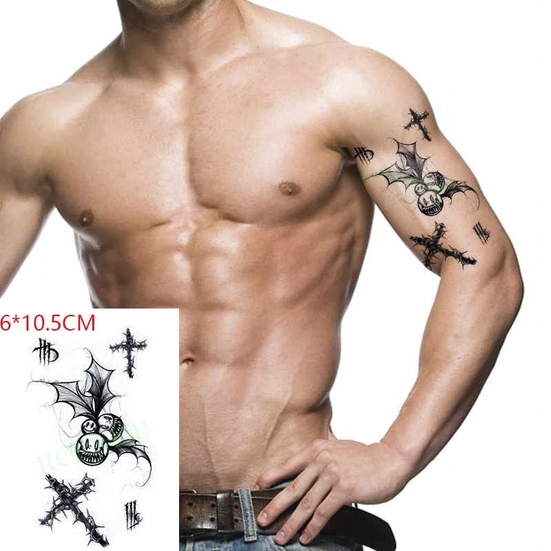 Waterproof Temporary Tattoo Sticker lovely bamboo panda animals tatto flash tatoo fake tattoos for kids men women