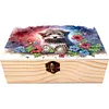 Bo&icirc;te de rangement faite main &agrave; la main pour d&eacute;coration de bureau &agrave; th&egrave;me de peinture en diamant en 5D