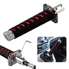 Japanese Sword Universal Gear Shift Lever Knob with 4 Adapters for Most Vehicles