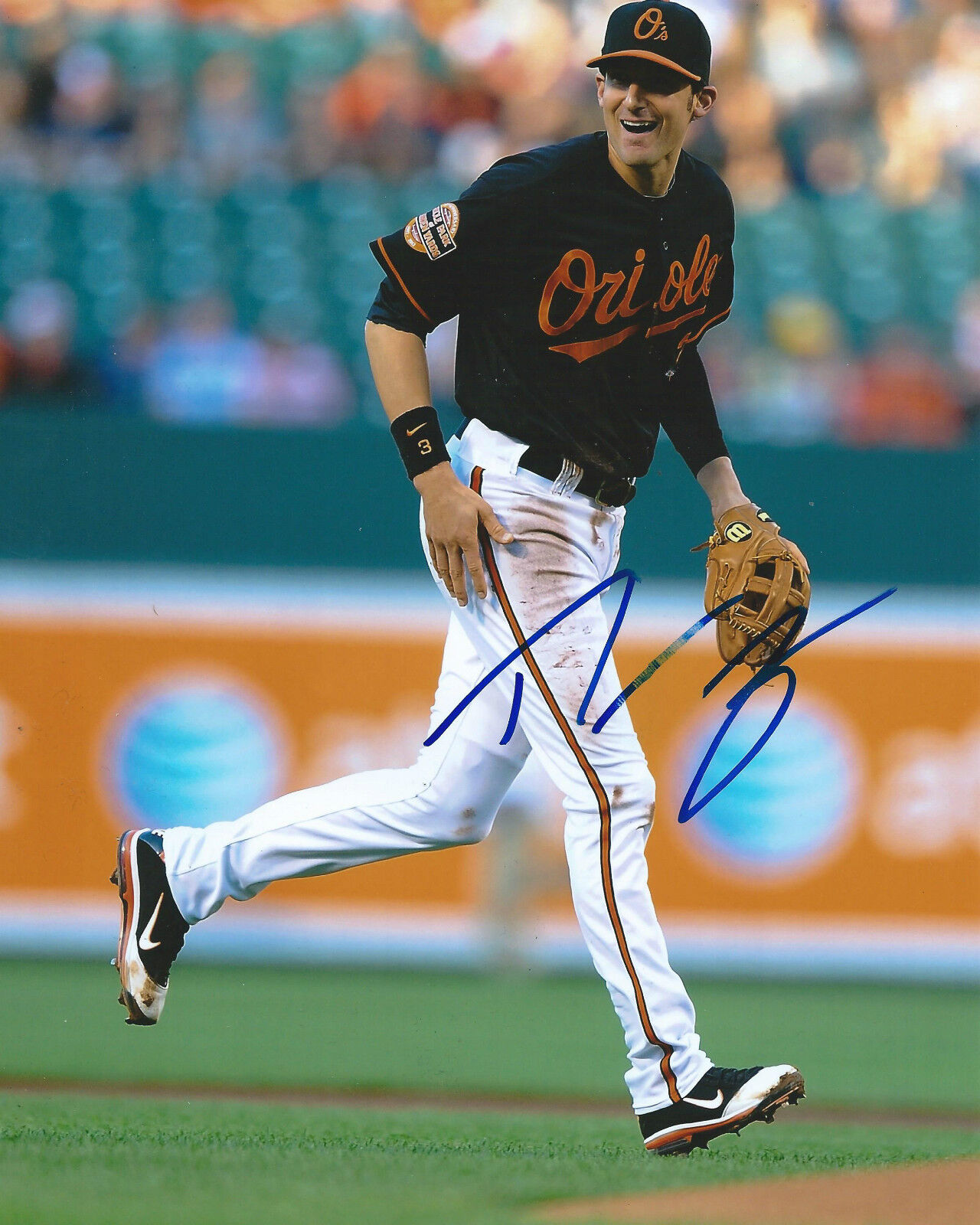 **GFA Baltimore Orioles *RYAN FLAHERTY* Signed 8x10 Photo Poster painting R4 COA**