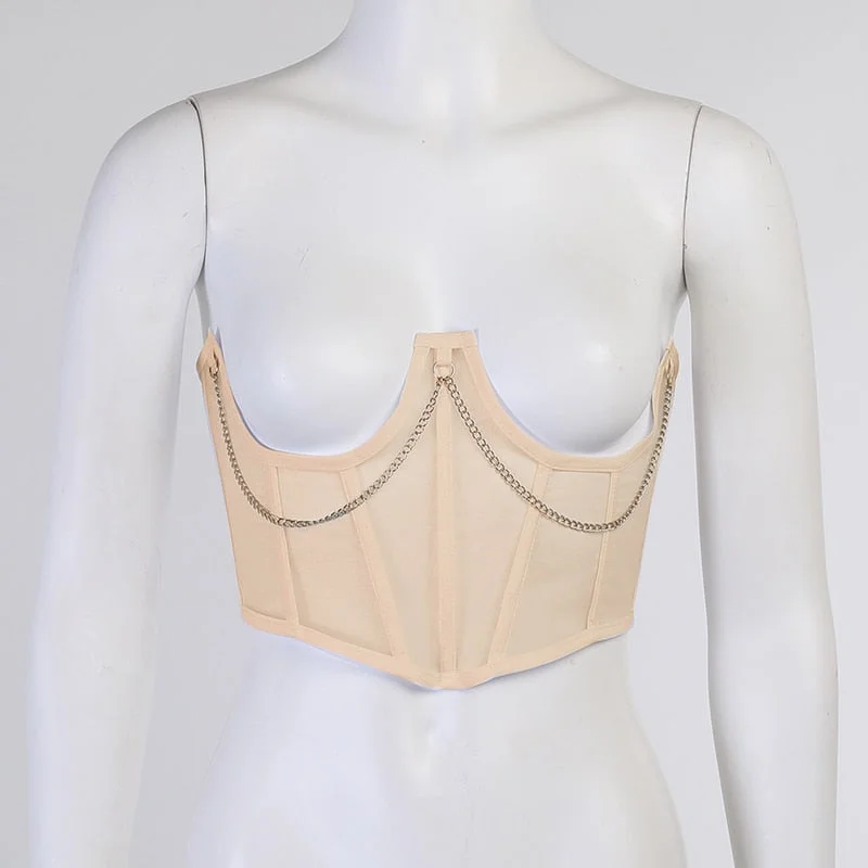 WannaThis Belts for Women Lace up Wide Belt Mesh Elegant Women Metal Chain Straps Female Stretchy Wide Belt Ladies Asymmetry