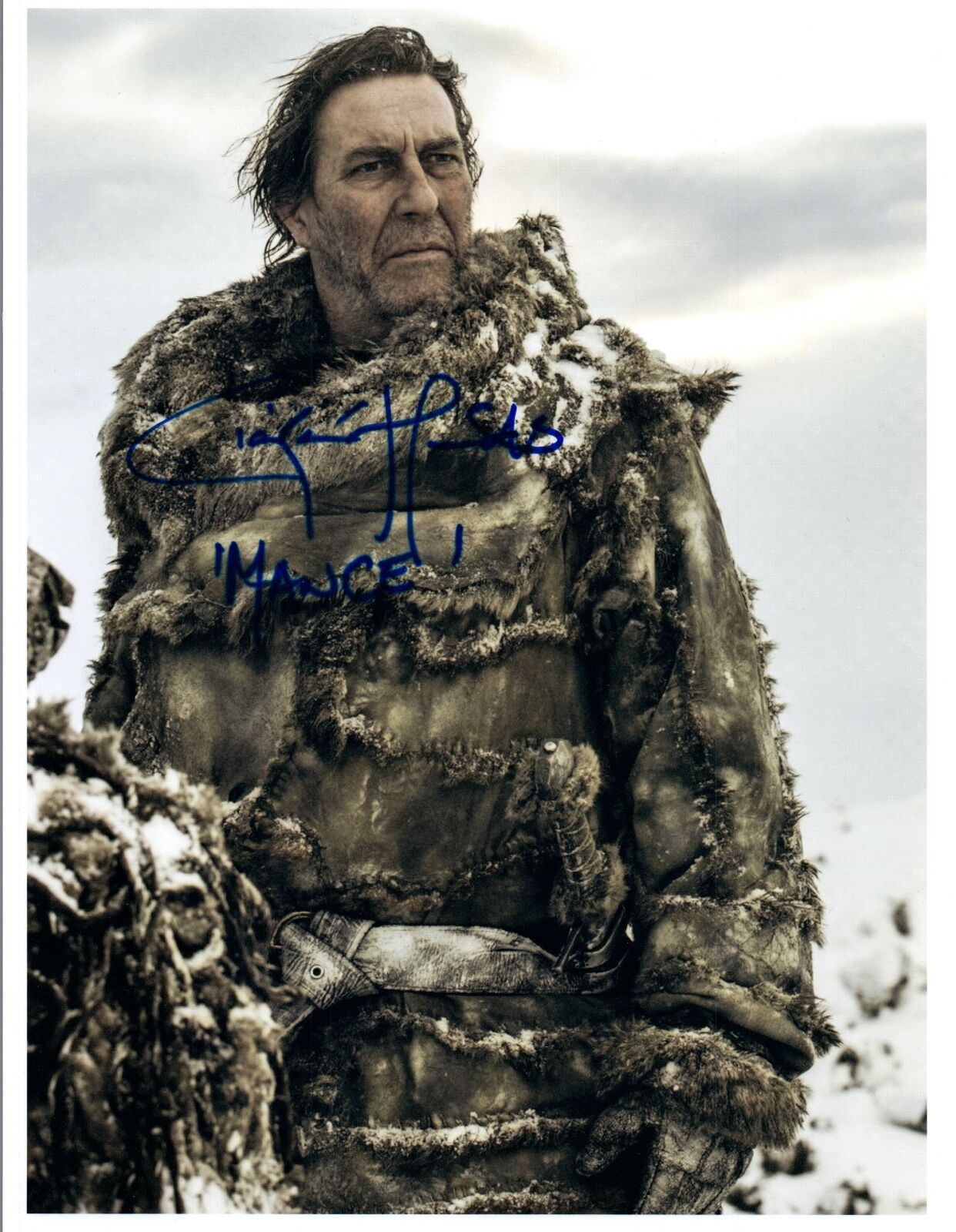 Ciaran Hinds Signed Autographed 8x10 Photo Poster painting Game of Thrones Mance COA VD