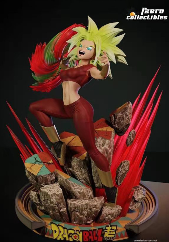 1/4 Scale Super Saiyan Kefla With LED - Dragon Ball Resin Statue - FZ Studios [Pre-Order]-shopify