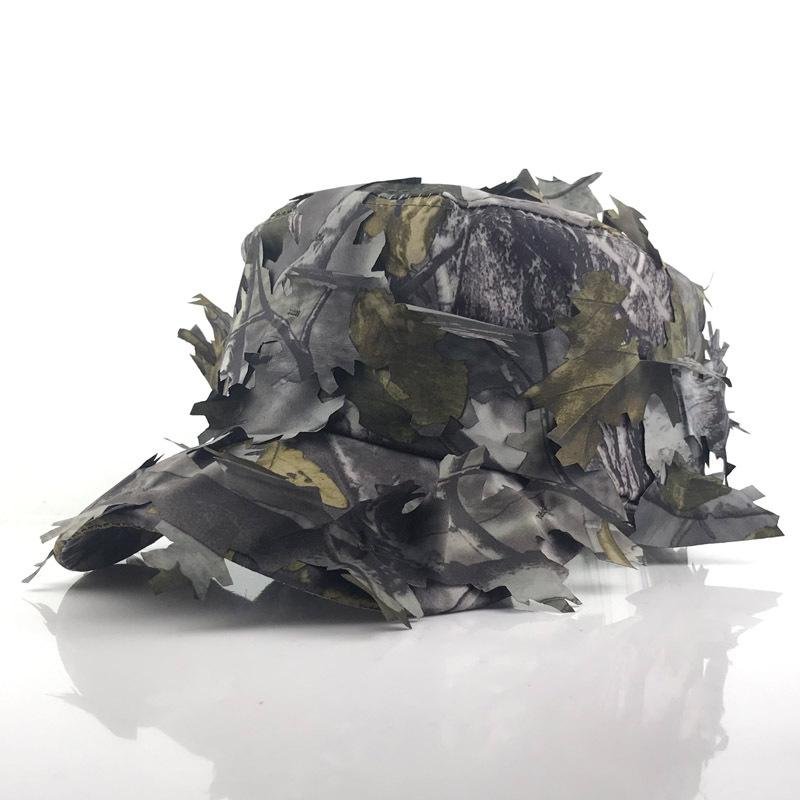 Sunscreen Quick-drying Hat Jungle Leaves Camouflage Fishing / [viawink] /