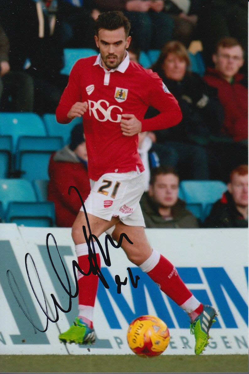 BRISTOL CITY HAND SIGNED MARLON PACK 6X4 Photo Poster painting 7.