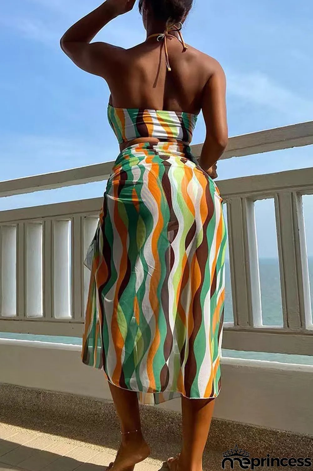Colour Sexy Print Patchwork 3 Piece Sets