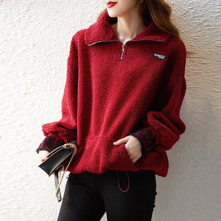 Casual Long Sleeve Sweatshirt