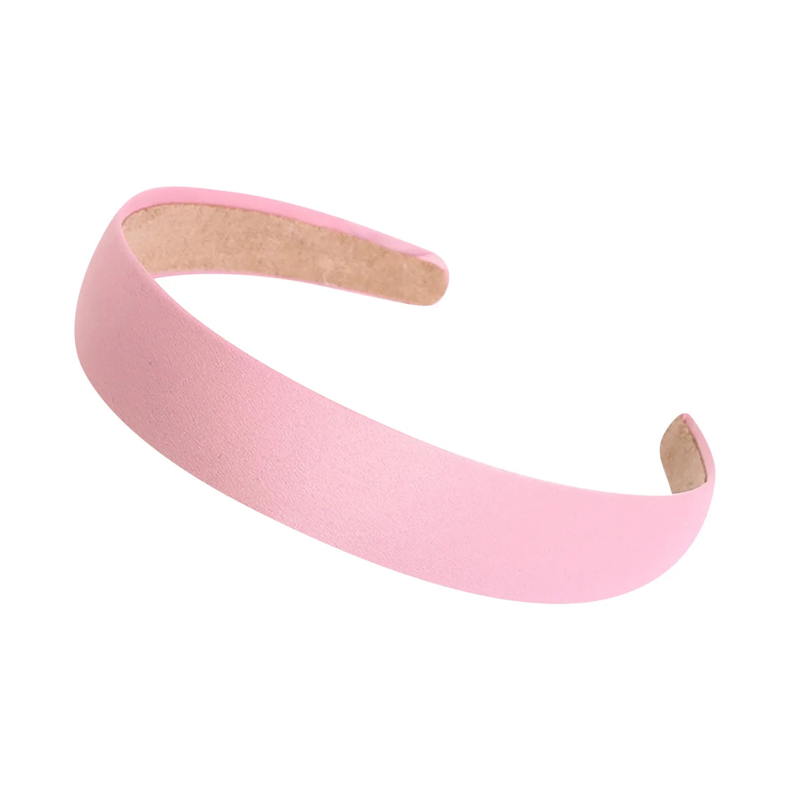 Satin Covered Headband Plain Hair Band Non-slip Ribbon Hairband for Women Girls DIY Hair Accessories Band Tiara LANFUBEISI
