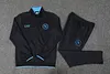 2023/2024 Napoli Long Zipped Jacket Navy Blue Football Shirt 1:1 Thai Quality Set