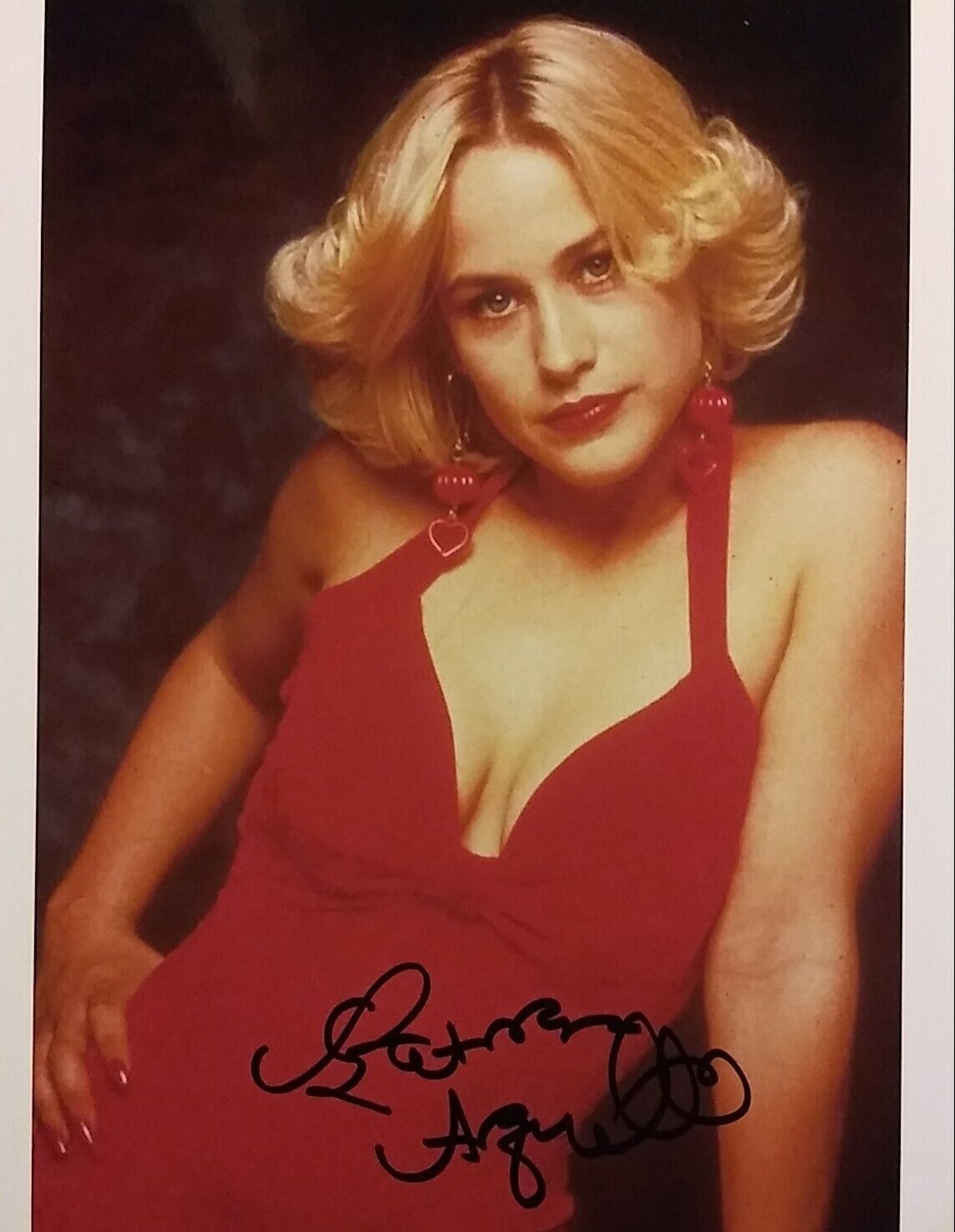 Patricia Arquette signed 8 x 10