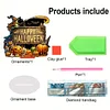 Diamond Painting Pumpkin Halloween Witch Table Top Ornament Kits for Home Office
