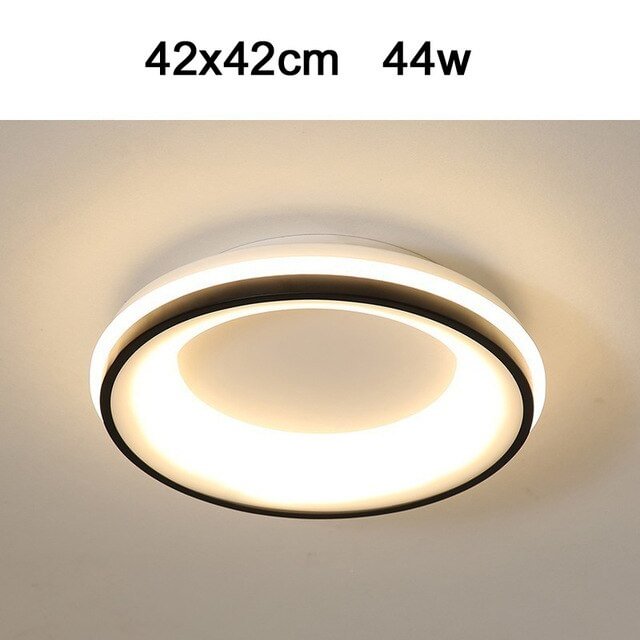 Modern Chandeliers Lighting For Living Room Bedroom Fixture Surface Mounted With Remote Control Lustre LED Chandelier