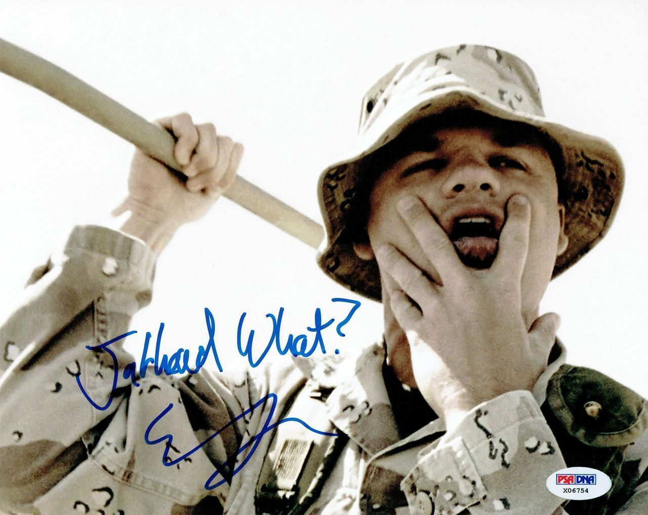 Evan Jones Signed Jarhead Authentic Autographed 8x10 Photo Poster painting PSA/DNA #X06754