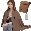 Wearable USB Electric Heated Blanket Heating Electric Blanket Shawl Heated Shawl