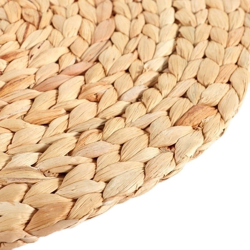 Retro Solid Color Water Hyacinth Grass Placemat
