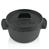 Mini Dutch Oven, Diameter 11 cm, Preseasoned, Cast Iron Serving Pans