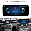 Android Auto Apple CarPlay Autoradio GPS Car stereo 10.25in Screen Retrofit For Mercedes Benz C GLC V W205 C63 C43