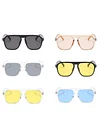 Square-Frame Acetate Sunglasses