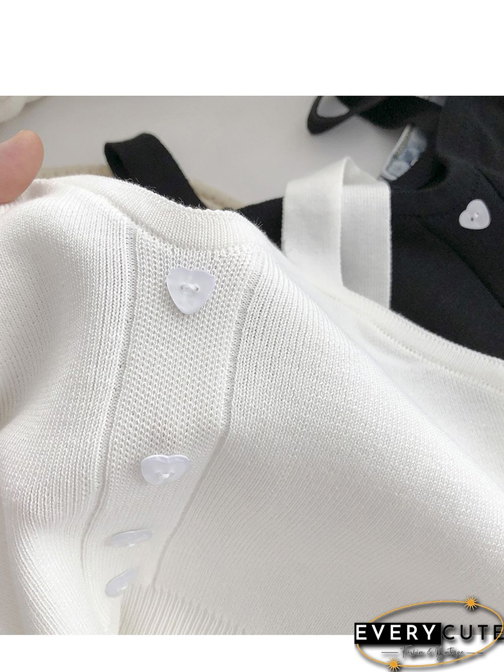 Heliar Tops Women Crop Tops Summer Plain Button Up Cute Knitted Tops Tank Tops For Women New Fashion