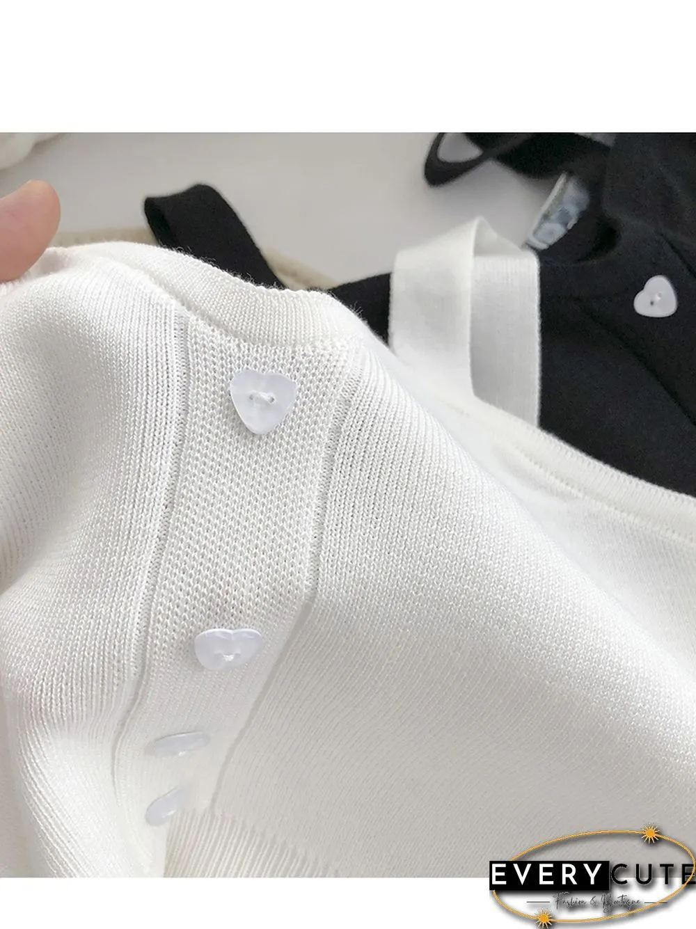 Heliar Tops Women Crop Tops Summer Plain Button Up Cute Knitted Tops Tank Tops For Women New Fashion