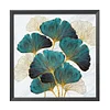 (Counted/Stamped)(Big Size) 11CT Ginkgo biloba- Cross Stitch  60*60cm/23.62*23.62in