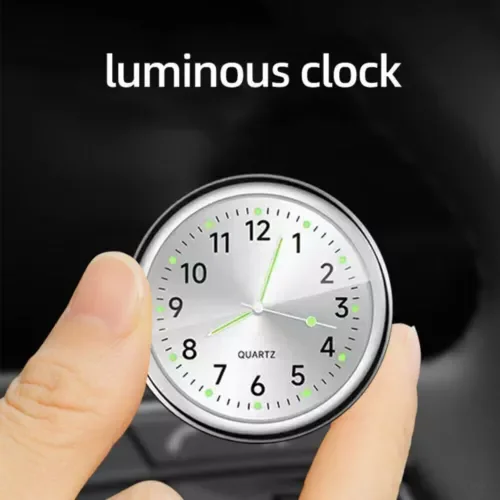 Dronehint Glow in Dark Clock Stick-On Truck Car Dashboard Parts Car Interior Accessories (For: Acura) Parts